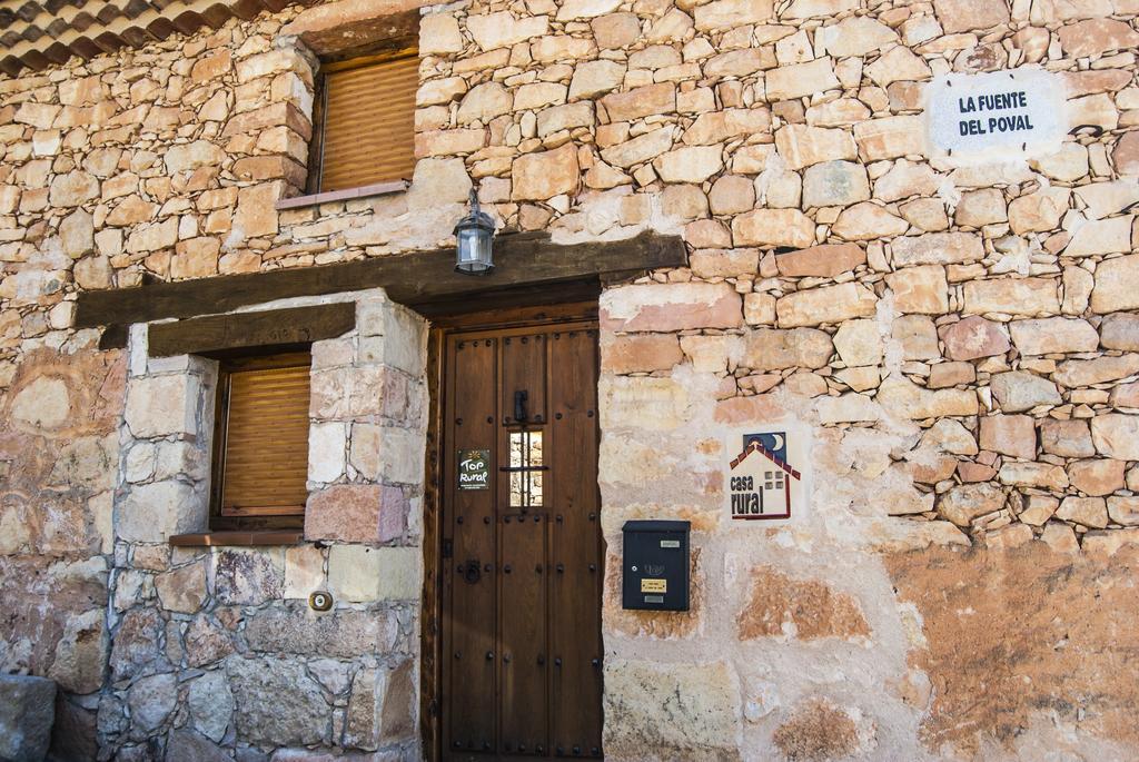 La Fuente Del Poval Guest House Caballar Eksteriør bilde